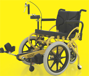 足こぎ車椅子 ＣＯＧＹ | 電子カルテ・医療事務システムのポップ 